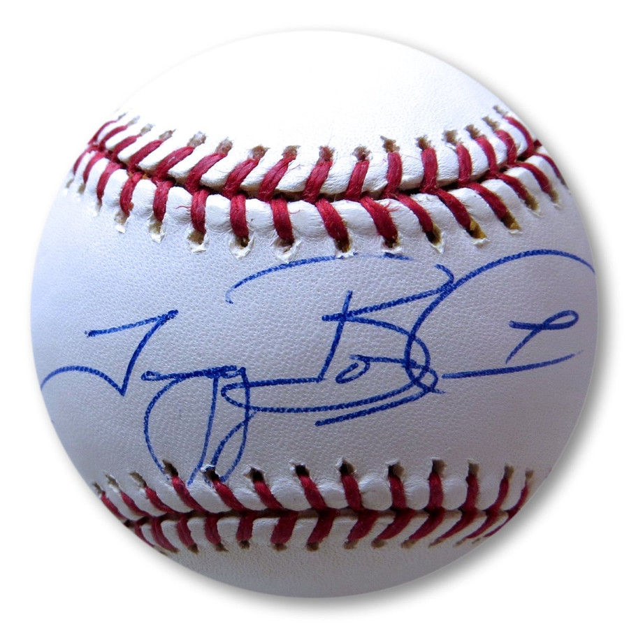 Tagg Bozied Signed Autographed Baseball Minor League Star JSA II24978
