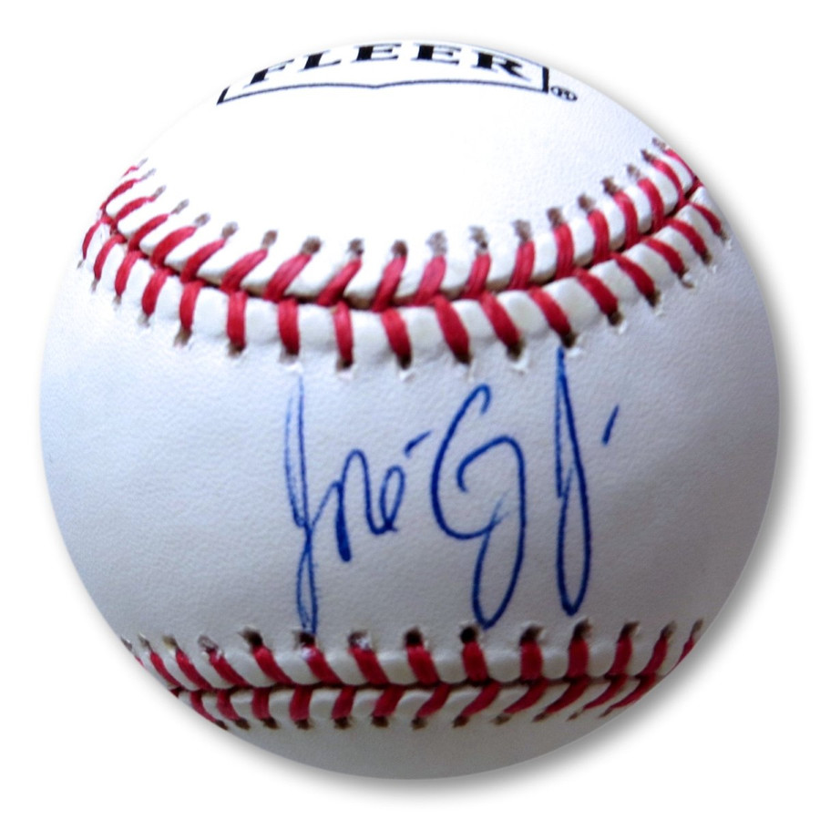 Jose Cruz Jr. Signed Autographed AL Baseball Toronto Blue Jays JSA II24984