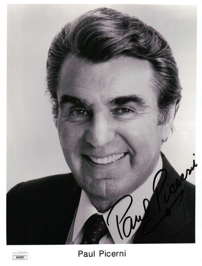 Paul Picerni Signed Autographed 8X10 Photo The Untouchables JSA HH60897