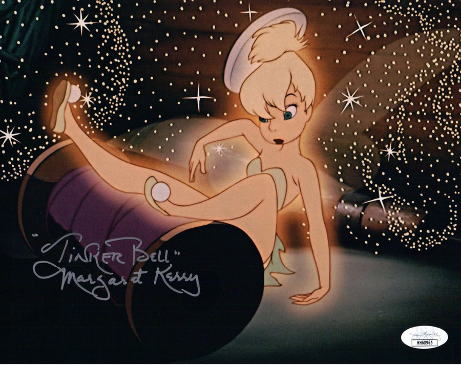 Margaret Kerry Signed Autographed 8X10 Photo "Tinker Bell" Thread Spool JSA