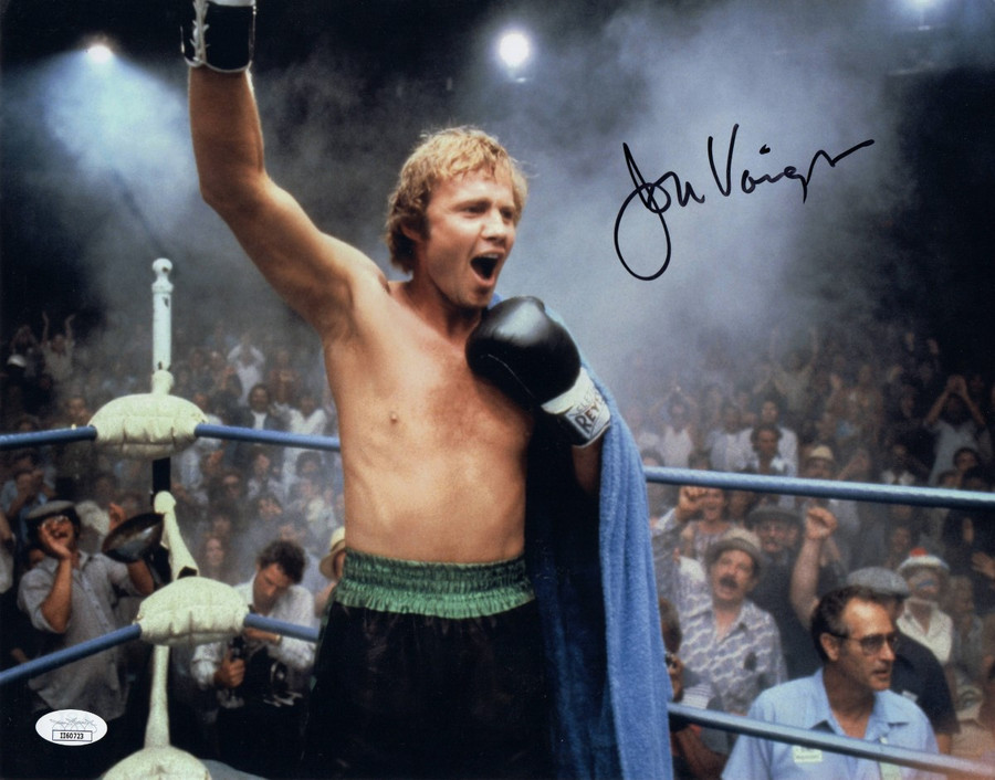 Jon Voight Signed Autographed 11x14 Photo The Champ in Ring JSA II60723