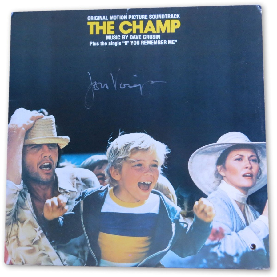 Jon Voight Signed Autographed Album Cover The Champ Soundtrack JSA II72843