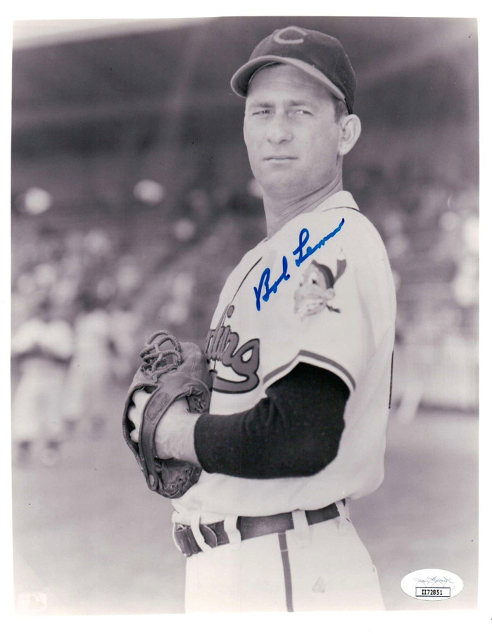 Bob Lemon Signed Autographed 8X10 Photo Vintage Cleveland Indians JSA II72851