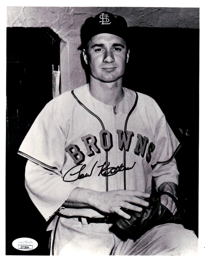 Lou Kretlow Signed Autographed 8X10 Photo Vintage St. Louis Browns JSA II72884