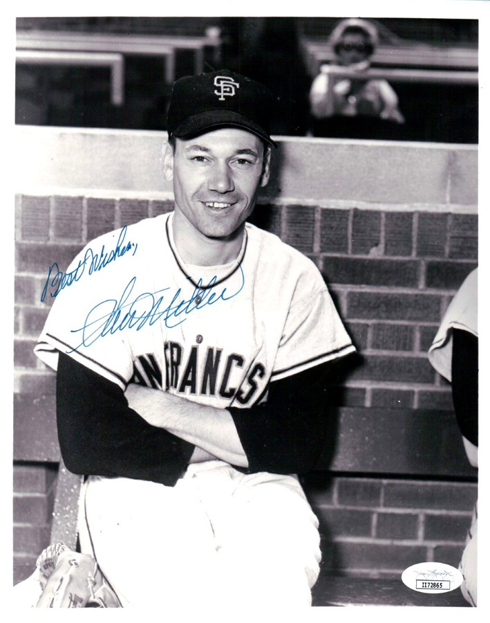 Stu Miller Signed Autographed 8X10 Photo San Francisco Giants JSA II72865