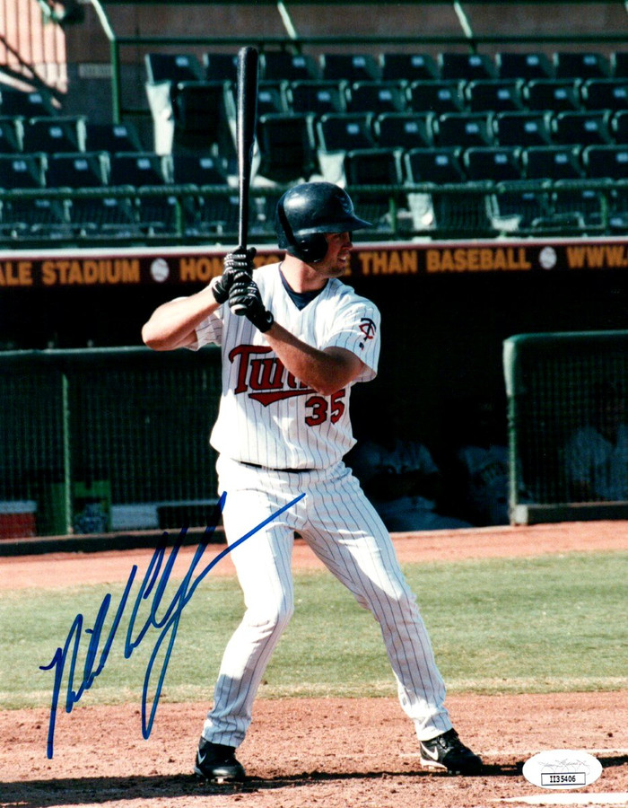 Michael Cuddyer Signed Autographed 8X10 Photo Minnesota Twins JSA II35406