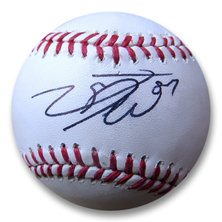 Jose De Leon Signed Autographed MLB Baseball Reds Dodgers GV917106