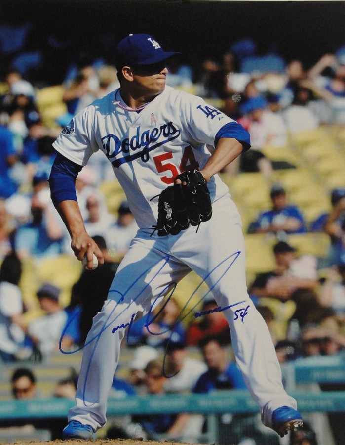 Javy Guerra Signed Autograph 16x20 Photograph Los Angeles Dodgers #54 COA