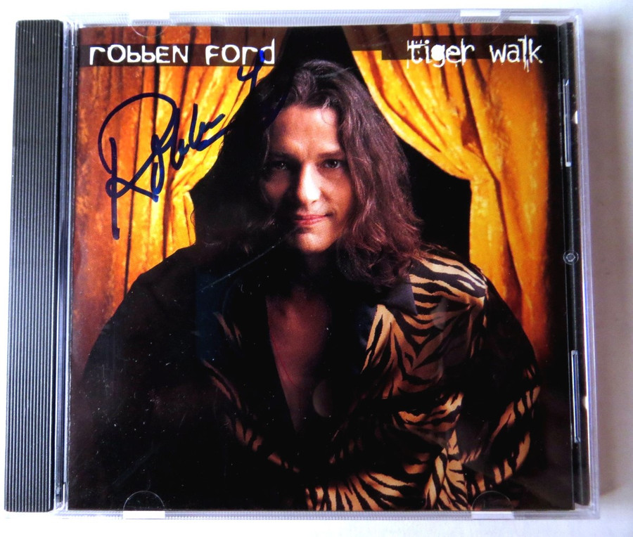 Robben Ford Signed Autographed CD Booklet Tiger Walk JSA JJ82080