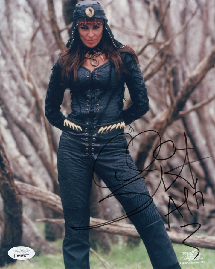 Claire Stansfield Signed Autograph 8X10 Photo Xena: Warrior Princess JSA II59850