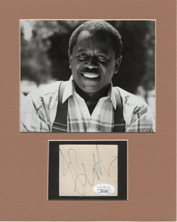 Flip Wilson Signed Autographed Matted Cut Signature Hollywood Legend JSA JJ41567