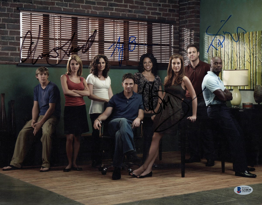 Private Practice Cast Signed Autographed 11X14 Photo Brenneman Diggs Beckett LOA