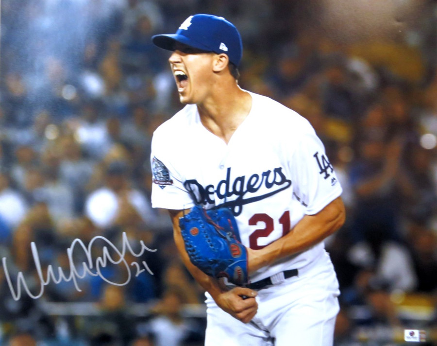 Walker Buehler Signed Autographed 16X20 Photo Los Angeles Dodgers GV917205
