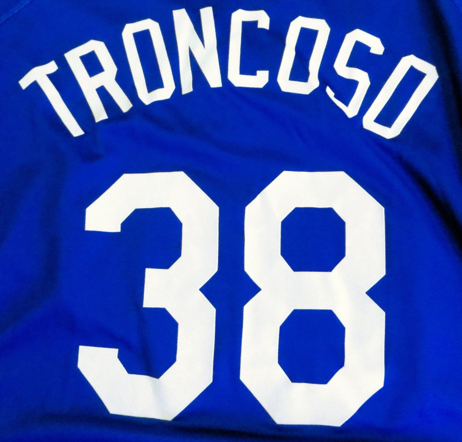 Ramon Troncoso Team Issue Batting Practice Jersey 2010 Dodgers #38 Size 48