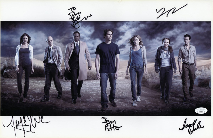 The Event Cast Signed Autographed 11X17 Photo Ritter Underwood JSA KK56523