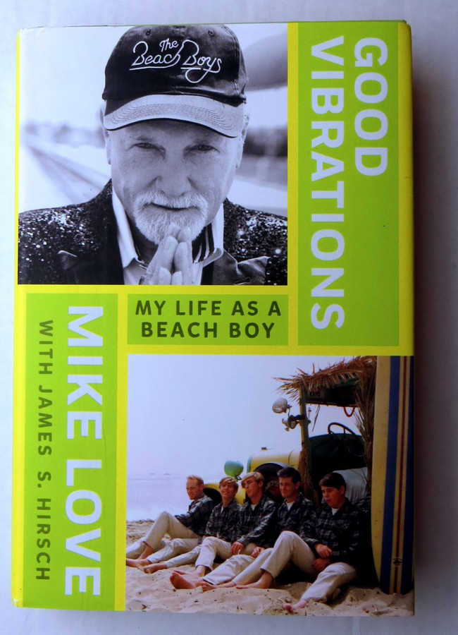 Mike Love Signed Autographed Book Beach Boys Good Vibrations JSA KK78418