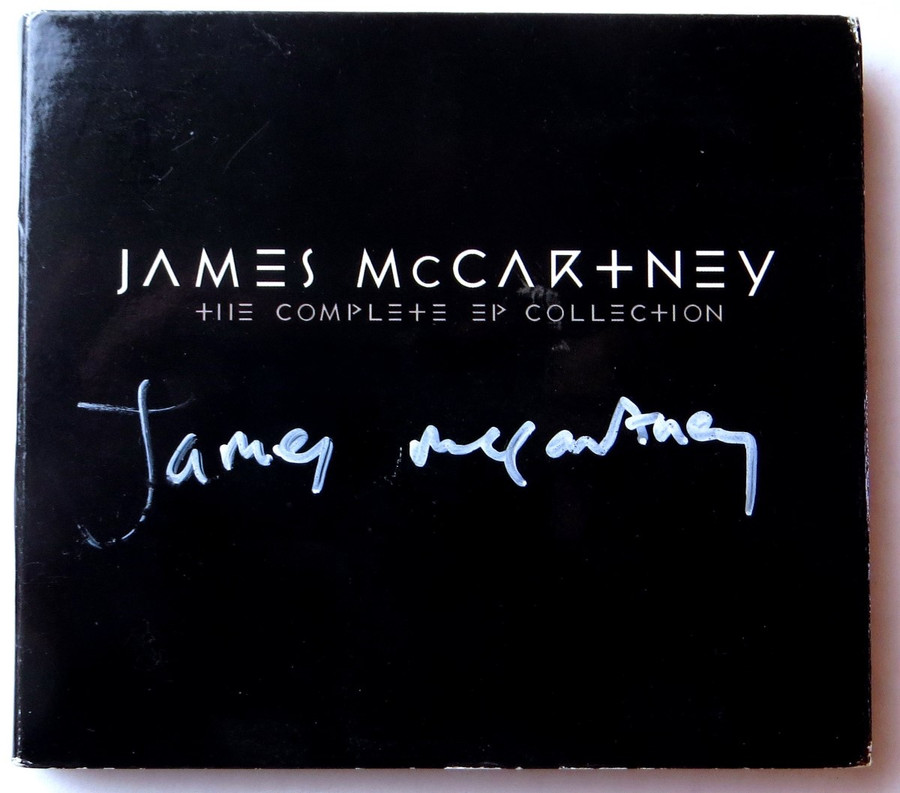 James McCartney Signed Autographed CD Cover Complete EP Collection JSA KK78433
