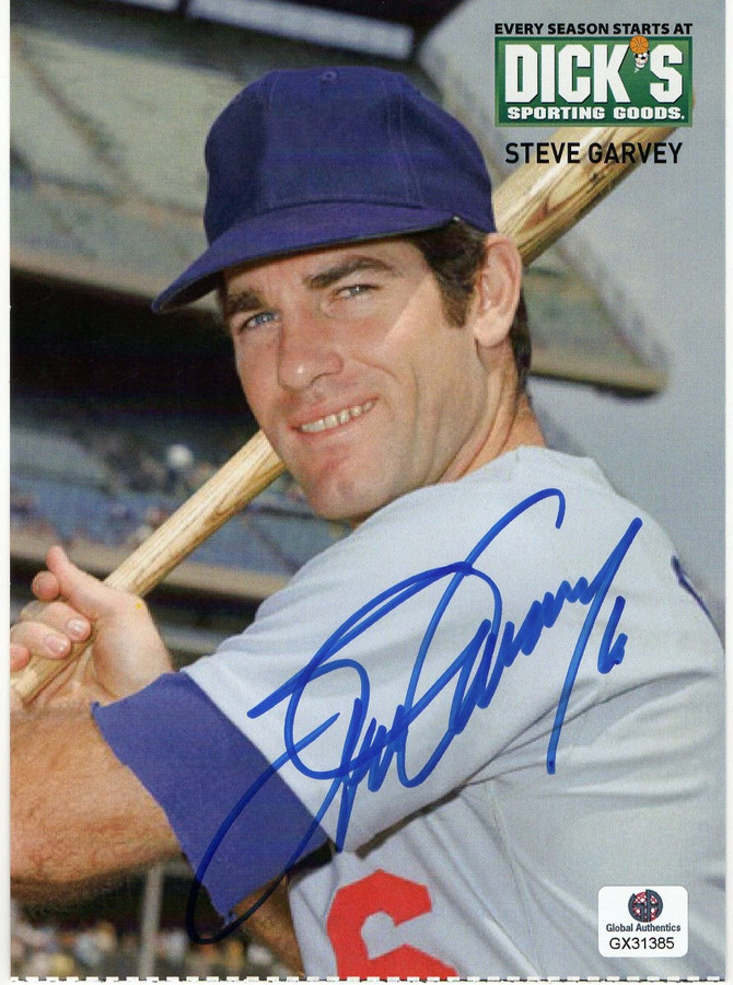 Steve Garvey Signed Autographed 8X10 Photo Dodgers King Hawaiian