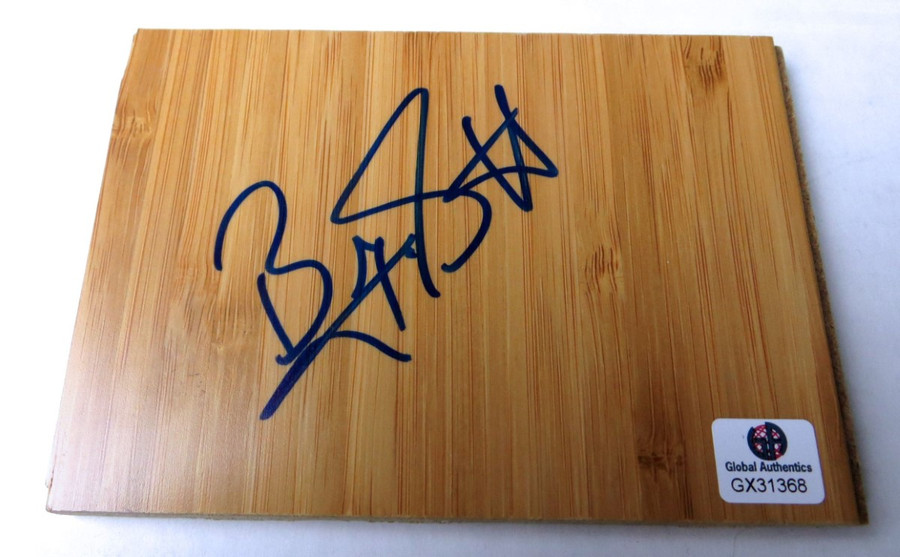 Byron Scott Signed Autographed Floor Piece Los Angeles Lakers GX31368