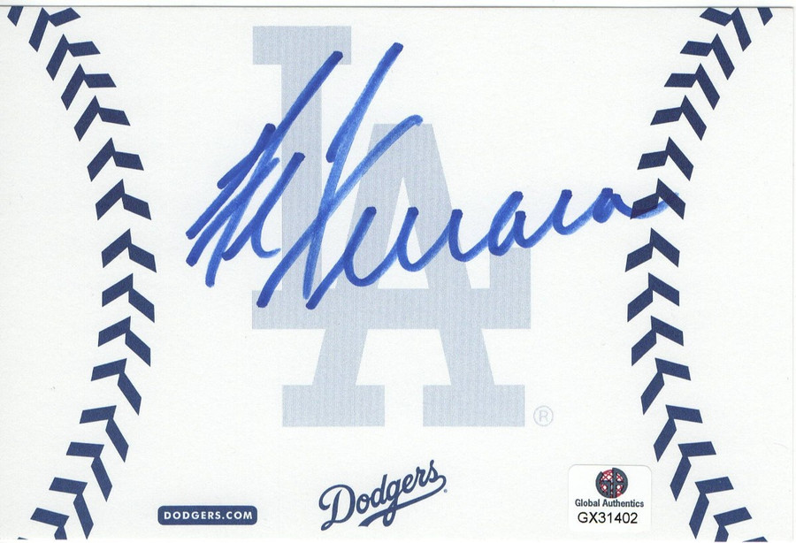 Al Ferrara Signed Autographed Postcard Los Angeles Dodgers GX31402