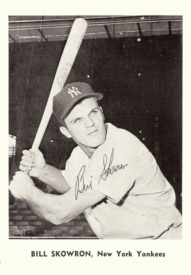 Bill Moose Skowron Signed Autographed 5X7 Photo Jay Publishing NY Yankees COA
