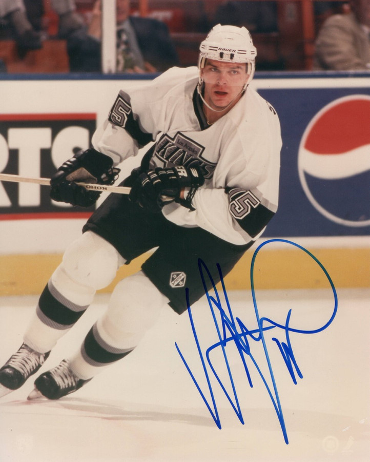 Jozef Stumpel Signed Autographed 8X10 Photo Los Angeles Kings Skating w/COA