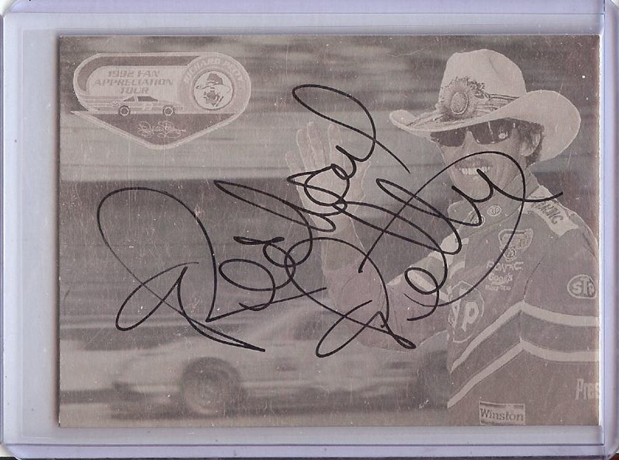 Richard Petty 1992 Petty Enterprises Hologram Signed Autograph  #NNO GX31491