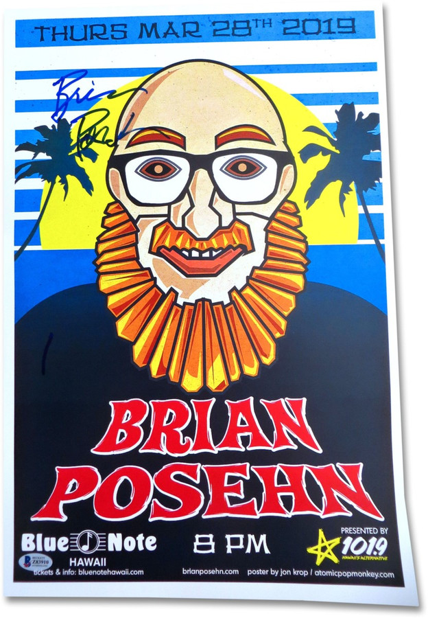 Brian Posehn Signed Autographed 12X18 Photo Stand-Up Poster BAS Z83910