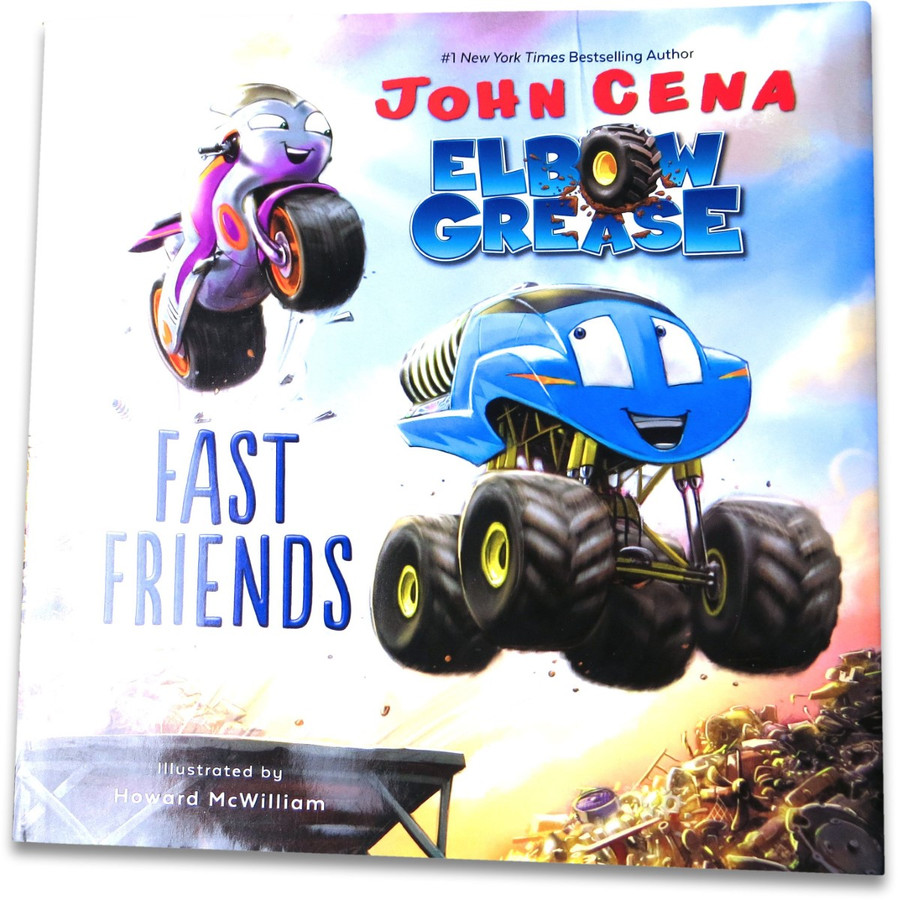 John Cena Signed Autographed Book Elbow Grease Fast Friends GV923352