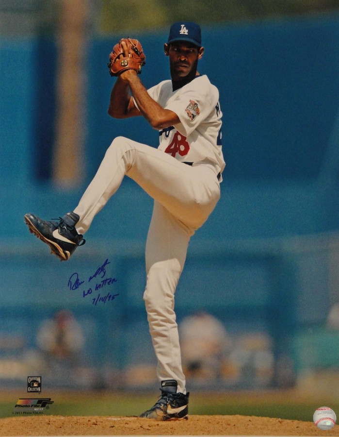 Ramon Martinez Signed Autograph 16x20 Photograph Los Angeles Dodgers #48 COA