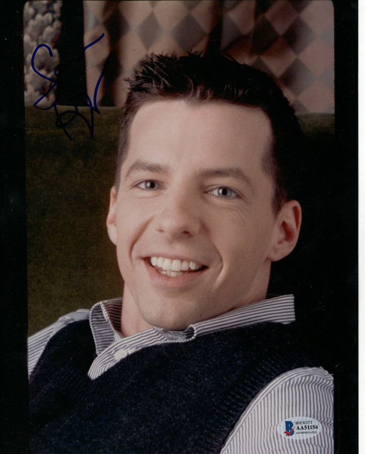 Sean Hayes Signed Autographed 8X10 Photo Will & Grace Jack BAS AA51154