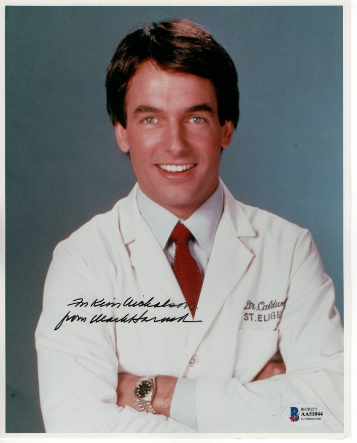 Mark Harmon Signed Autographed 8X10 Photo St. Elsewhere Dr. Caldwell BAS AA51044