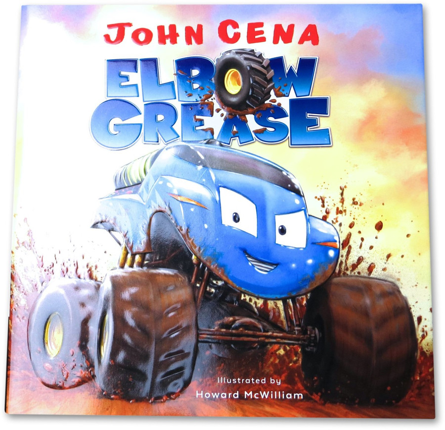 John Cena Signed Autographed Hardcover Book Elbow Grease Kids Book PSA