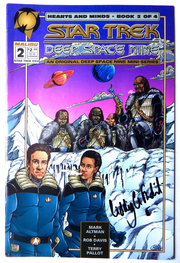 Alexander Siddig Signed Autograph Comic Book Star Trek TNG Dr Bashir JSA QQ36856