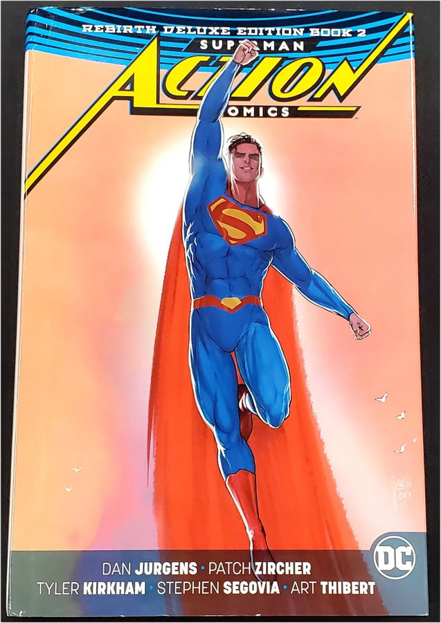 Superman Rebirth Deluxe Edition Book 2 Action Comics New Factory Sealed