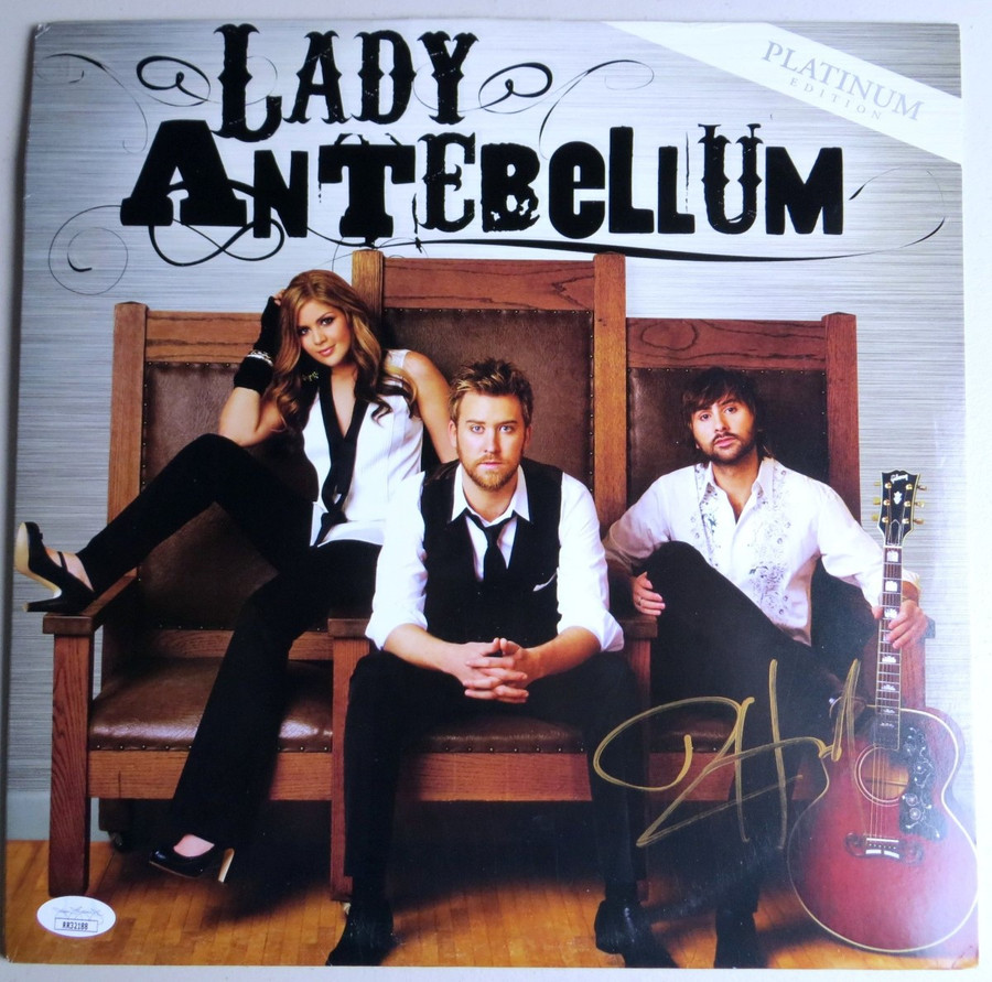 Dave Haywood Signed Autographed Record Album Cover Lady A Antebellum JSA RR32188