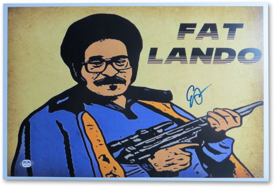 Erik Griffin Signed Autographed 12X18 Photo Fat Lando Poster PSA AJ57648