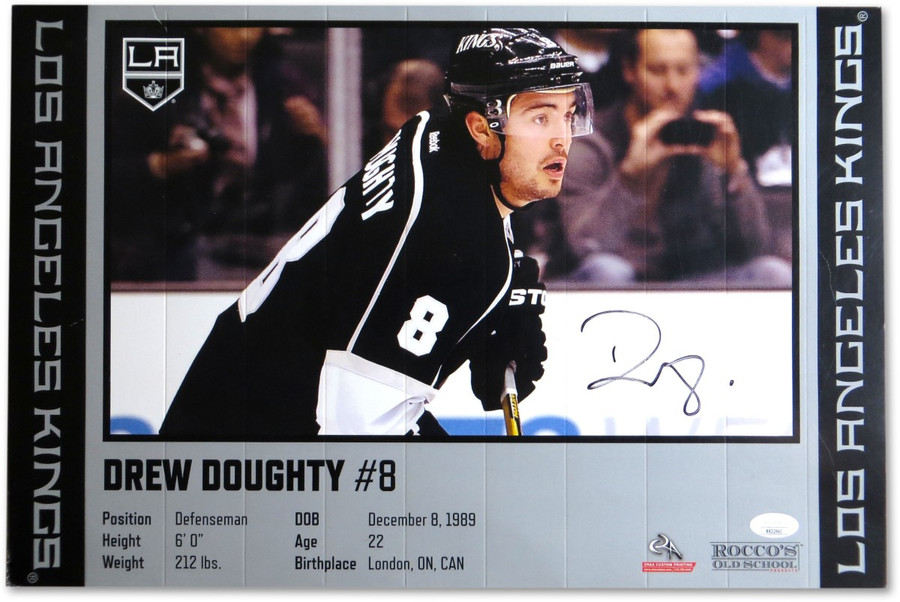 Drew Doughty Signed Autographed 12X18 Promo Photo Los Angeles Kings JSA RR32960