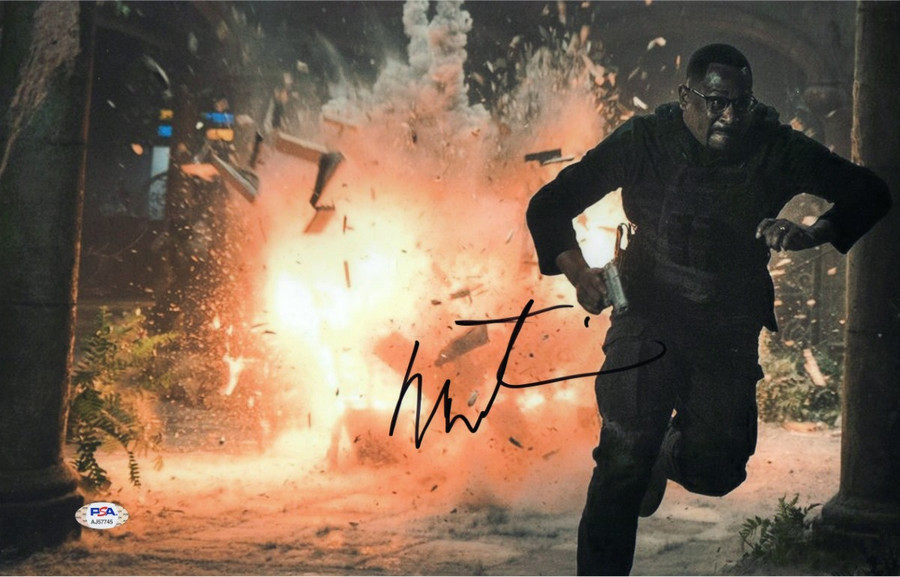 Martin Lawrence Signed Autographed 11X17 Photo Bad Boys Explosion PSA AJ57745