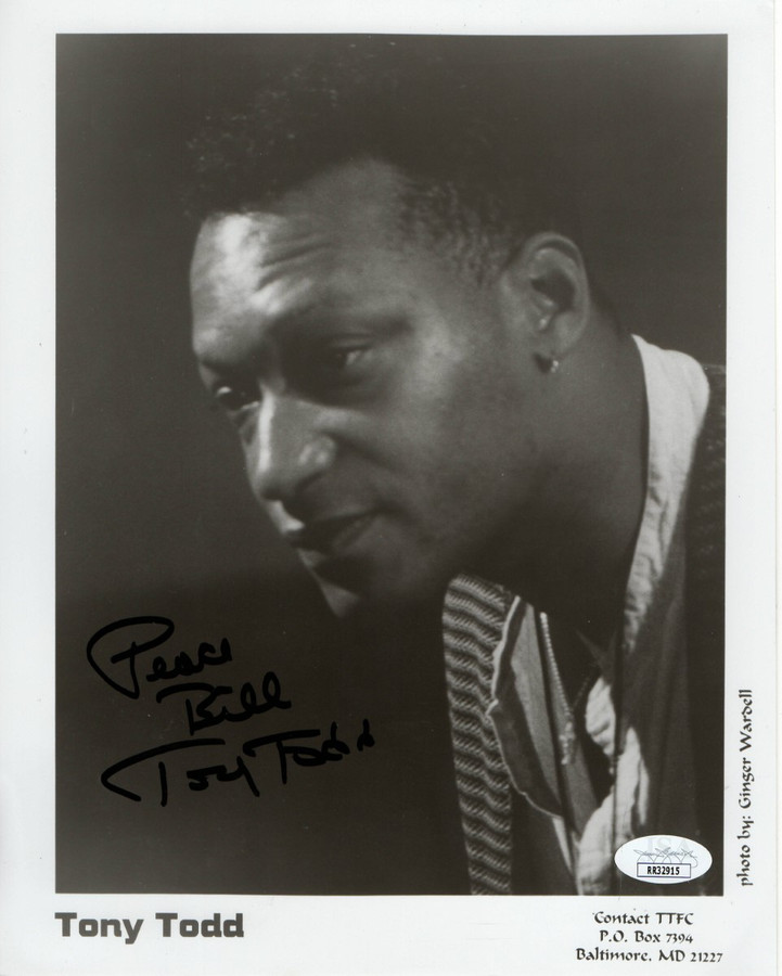 Tony Todd Signed Autographed 8X10 Photo Candyman Vintage JSA RR32915