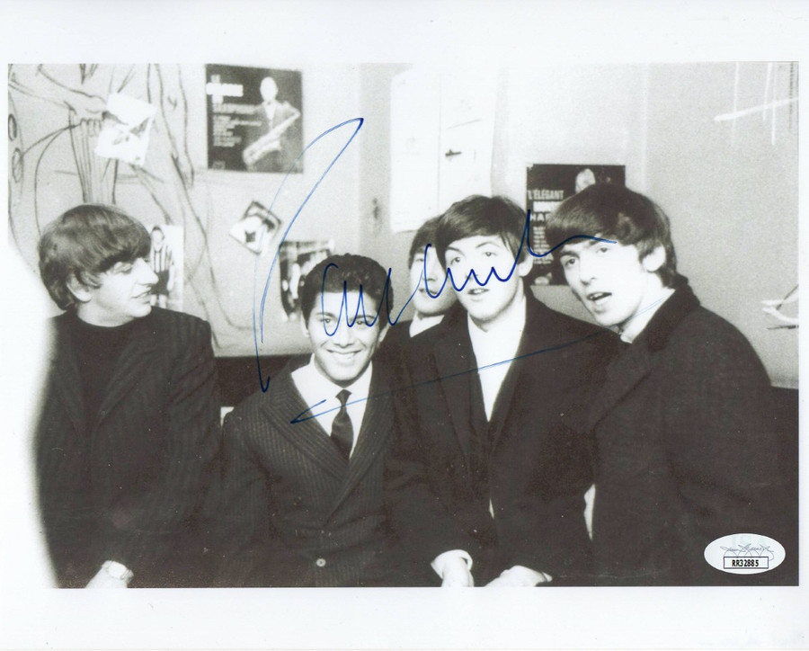 Paul Anka Signed Autographed 8X10 Photo w/The Beatles JSA RR32885