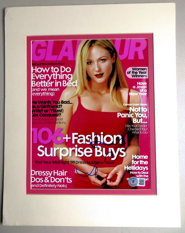 Jewel Signed Autographed Magazine Cover Photo Glamour BAS BB59592