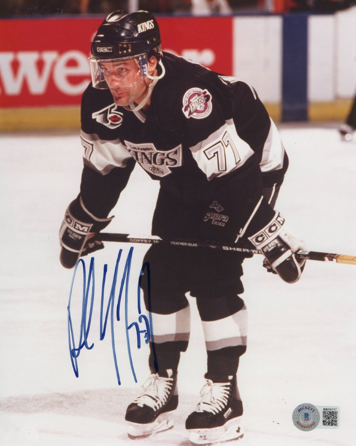 Paul Coffey Signed Autographed 8X10 Photo Los Angeles Kings BAS BB59717