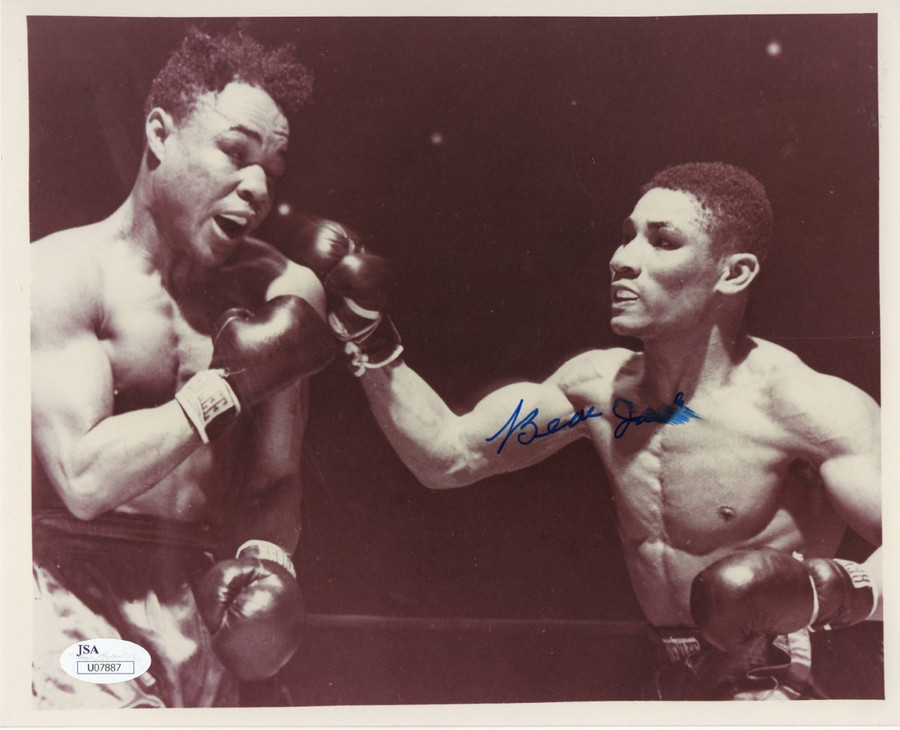 Beau Jack Signed Autographed 8X10 Photo Legendary Boxer JSA U07887