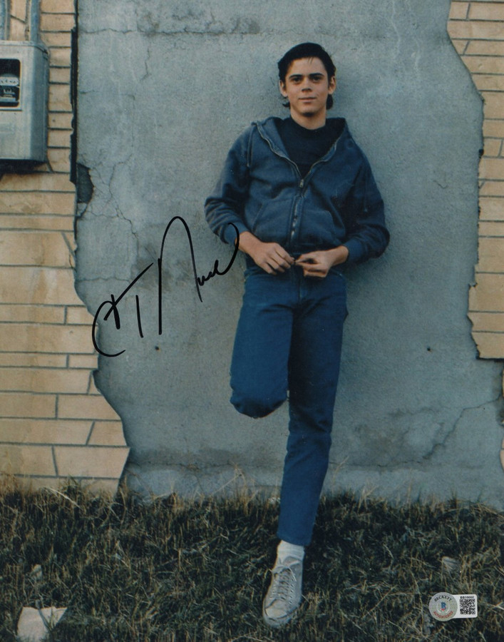 C. Thomas Howell Signed Autographed 11X14 Photo The Outsiders BAS BB59660