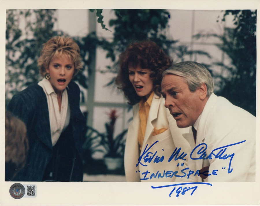 Kevin McCarthy Signed Autograph 8X10 Photo Innerspace 1987 Inscribed BAS BB59761