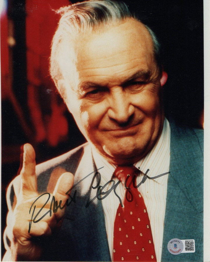 Robert Loggia Signed Autographed 8X10 Photo Hollywood Legend BAS BB59759