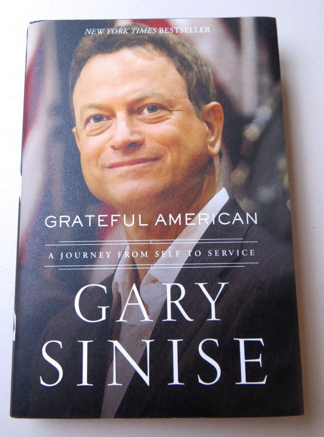 Gary Sinise Signed Autographed Softcover Book Grateful American JSA COA