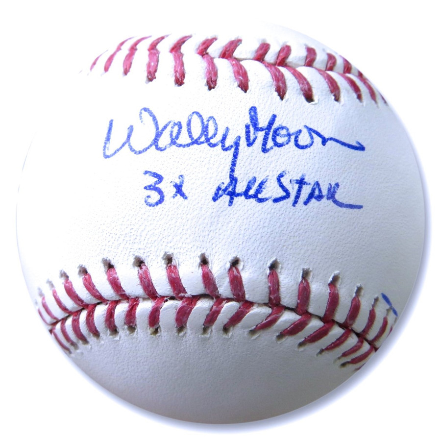 Wally Moon Signed Autographed MLB Baseball Dodgers "3X All-Star" JSA COA