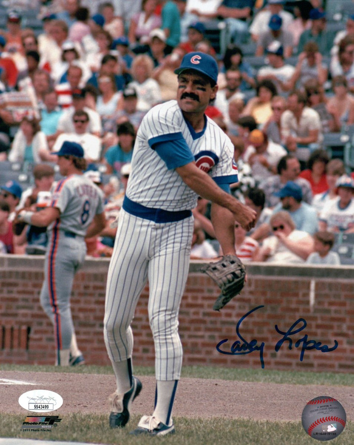 Lee Smith autograph 8x10, Chicago Cubs